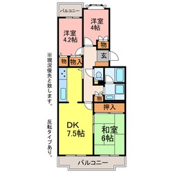 サーラシティ中郷の物件間取画像